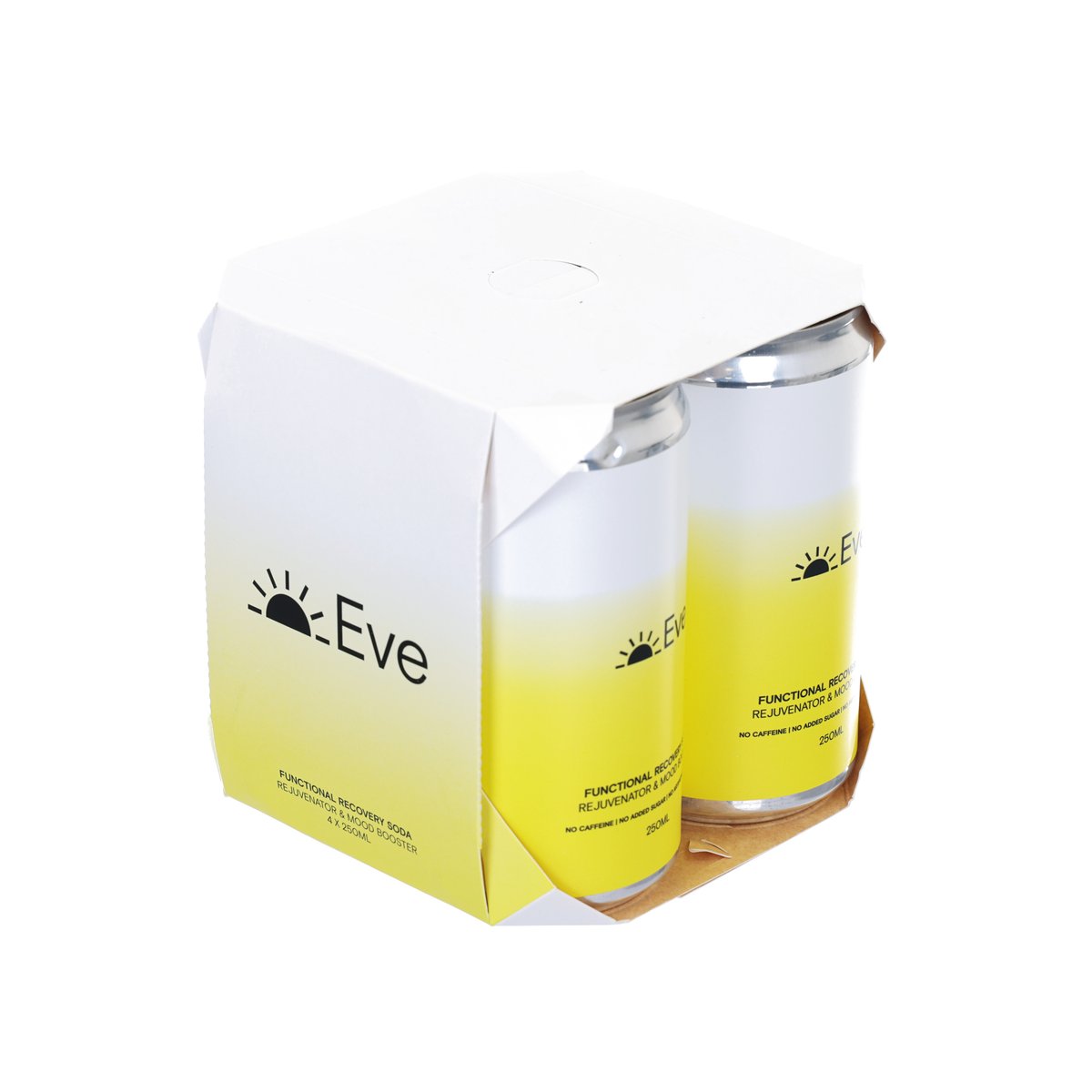 EVE BLISS Sparkling Turmeric Soda Set - Rise & Recover [Can]  (4 x 330mL)