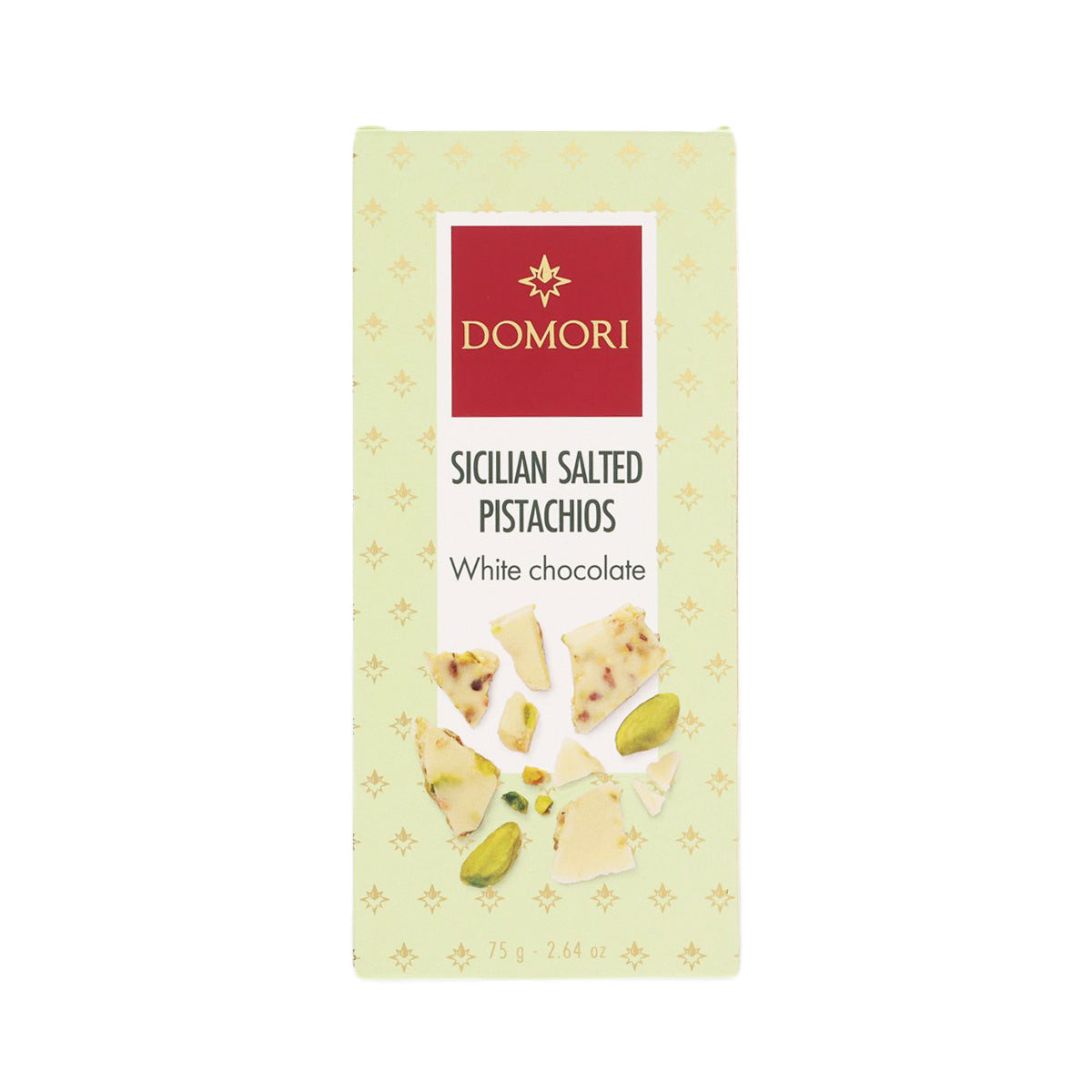 DOMORI 西西里鹹開心果白巧克力棒 (75g)