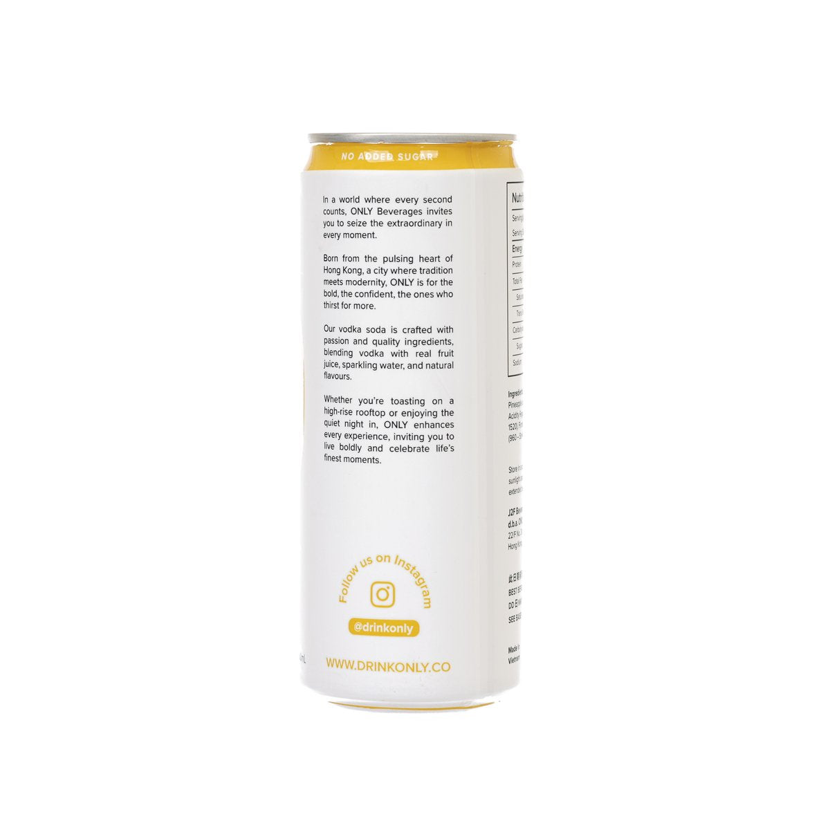 ONLY 伏特加汽水 - 鳳梨 (Alc. 5%) [罐裝] (330mL)