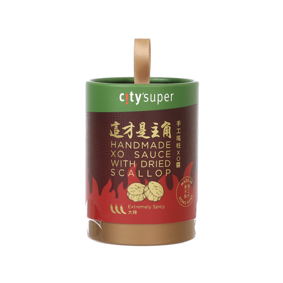 CITYSUPER Handmade XO Sauce with Dried Scallop - Extremely Spicy  (140g)