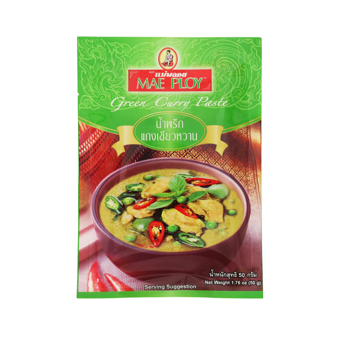 MAE PLOY 綠咖哩醬 (50g)