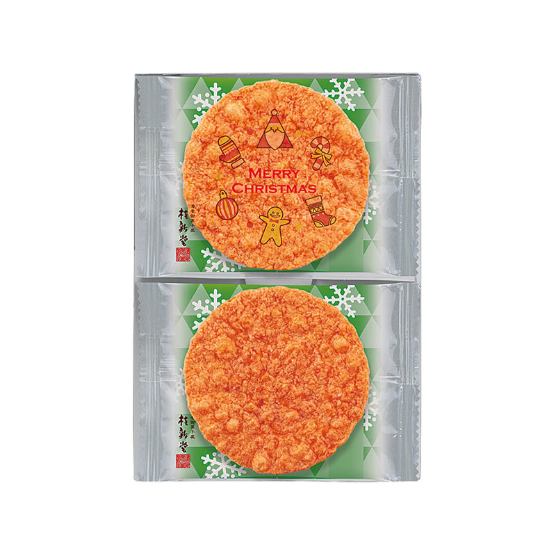 KEISHINDO Christmas Roasted Red Shrimp Cracker  (6packs)