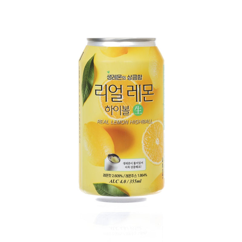 KABREW Real Fresh Lemon Slice Highball (Alc. 4%) [Can]  (355mL)