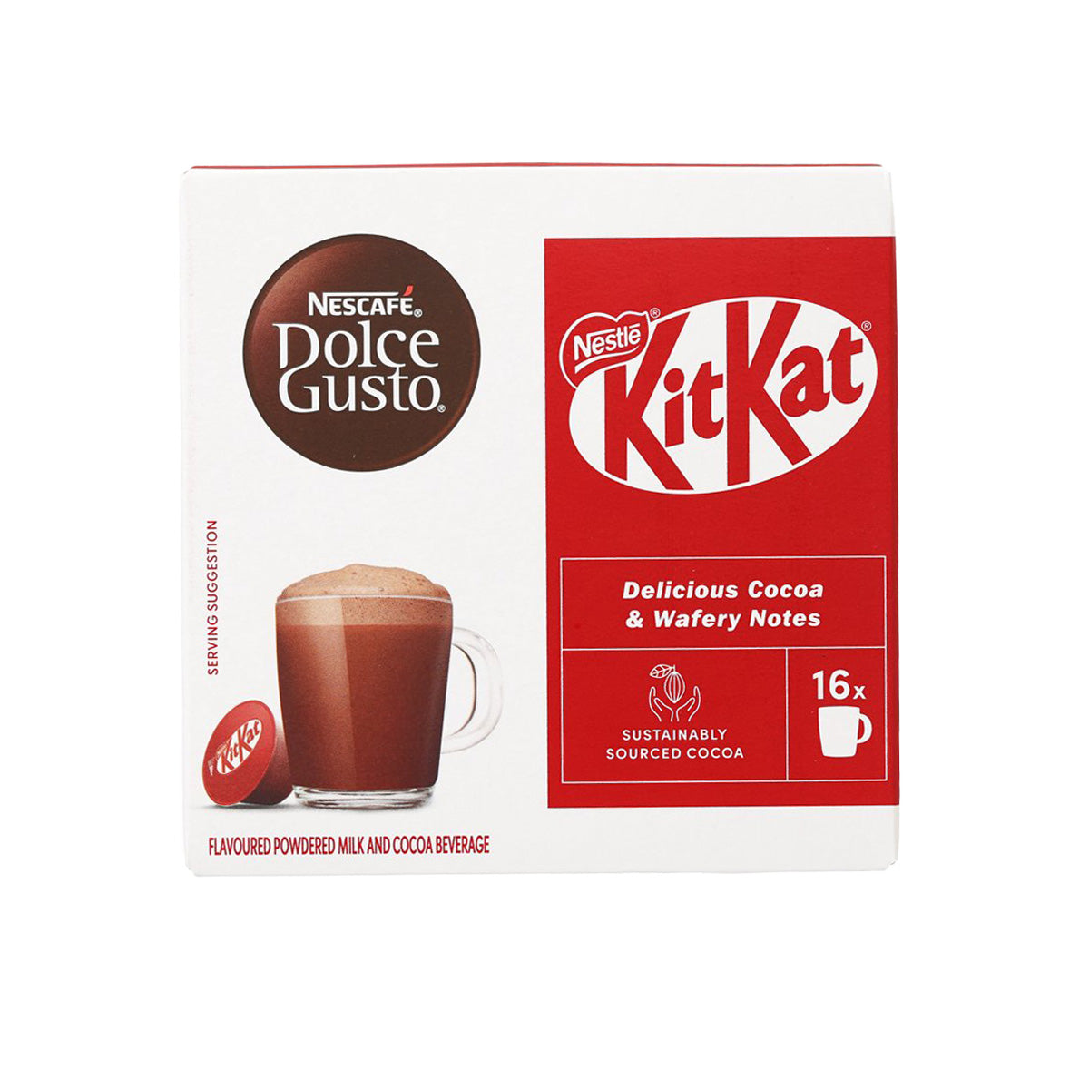 NESCAFE DOLCE GUSTO KitKat® 可可膠囊 (256g)