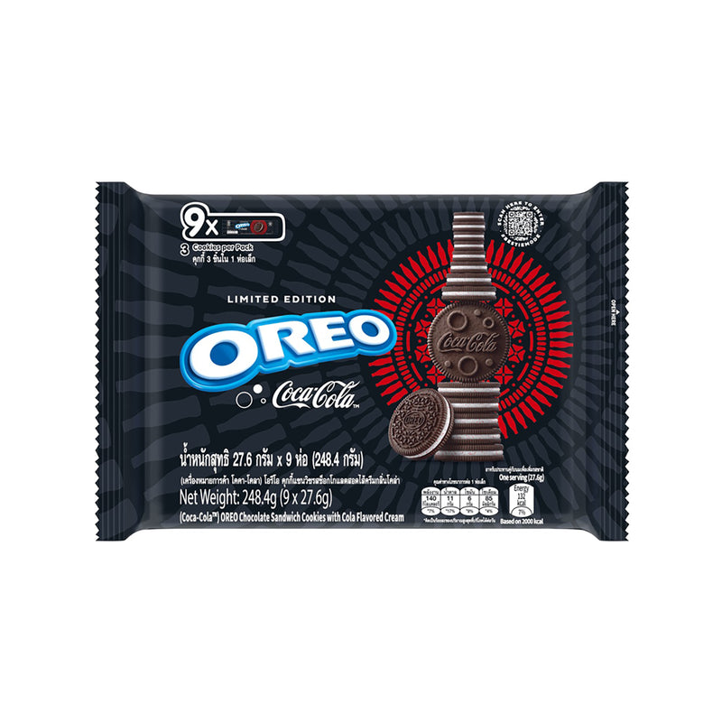 OREOXCOCACOLA Sandwich Cookie  (9 x 27.6g)