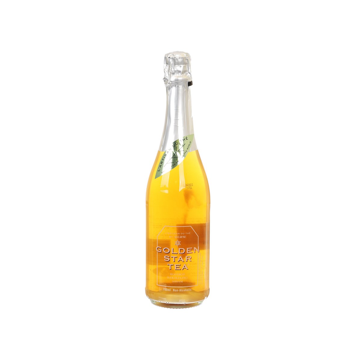 L'ARTISAN Sparkling Golden Star Tea - Rooibos Darjeeling Assam (Non-Alcoholic)  (750mL)