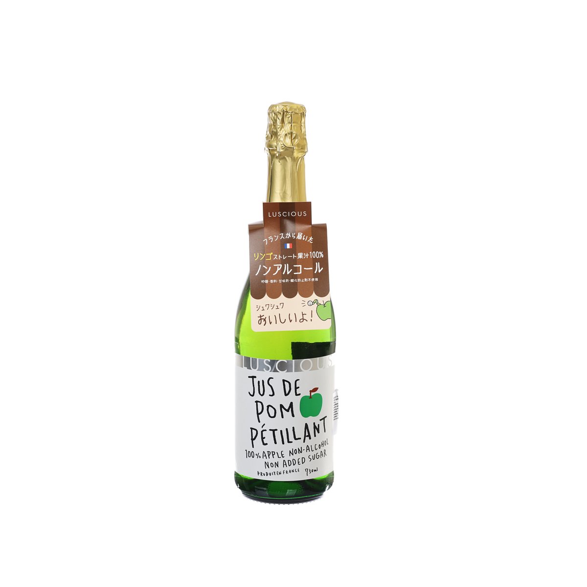 甘美起泡 100% 蘋果汁（無酒精）(750mL)