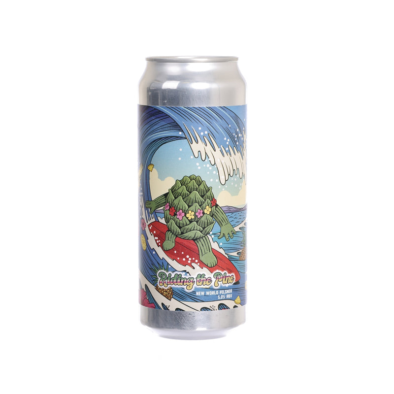 WEST COAST BREWING Riding The Pine New World Pilsner (Alc. 5%) [Can]  (510mL)
