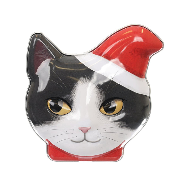 EUREKA Xmas Cat Face Can with Cookie & Candy  (25g)