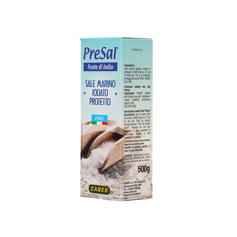 CABER Presal Protected Iodized Fine Sea Salt  (500g)