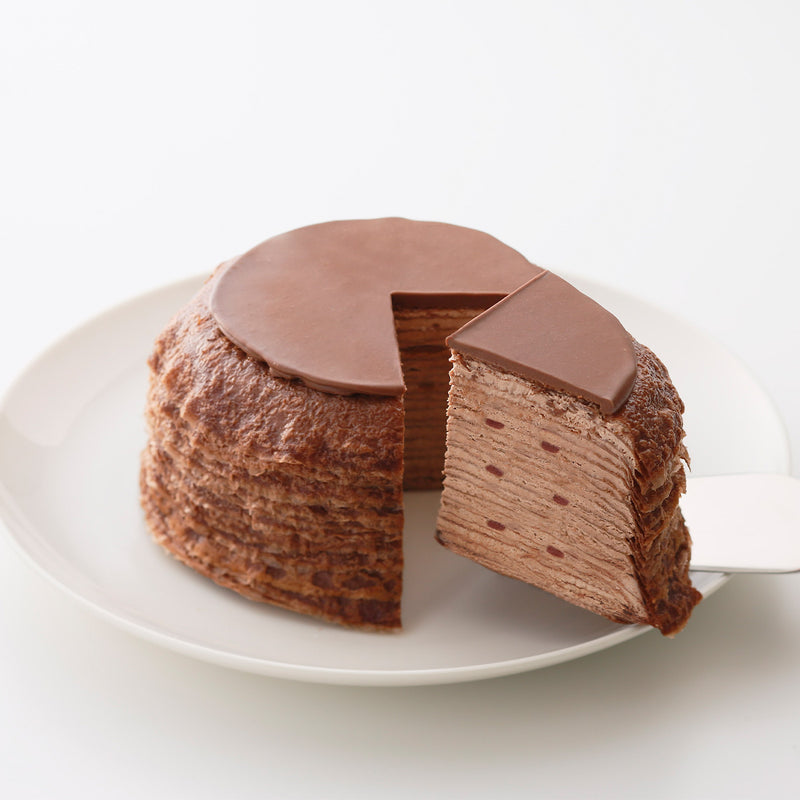 SUZETTE Mille-Crêpe Cake - Double Chocolate (Whole Cake)