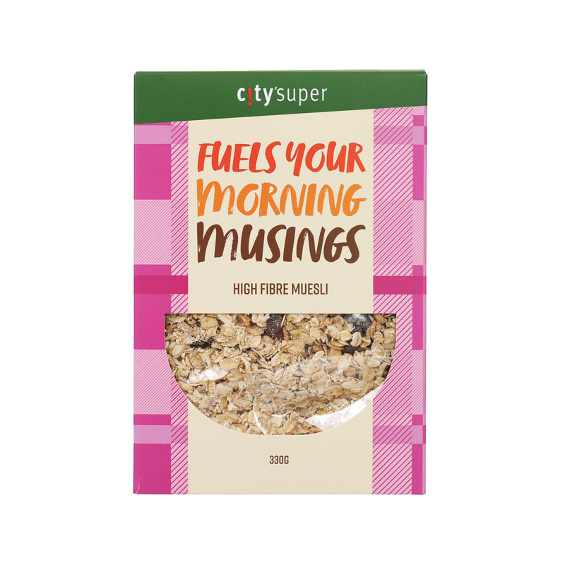 CITYSUPER High Fibre Muesli  (330g)