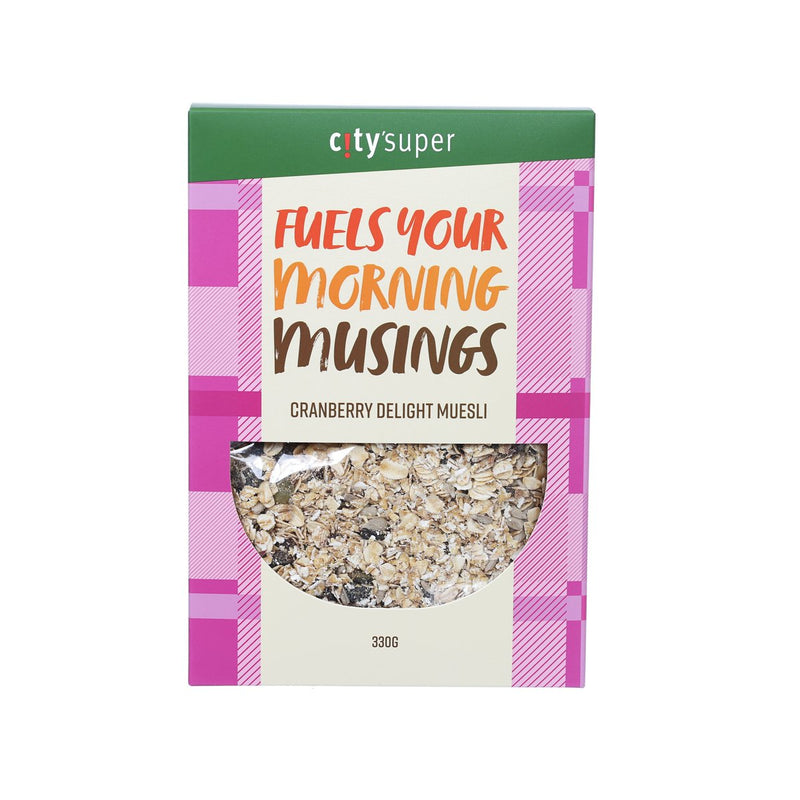 CITYSUPER Cranberry Delight Muesli  (330g)