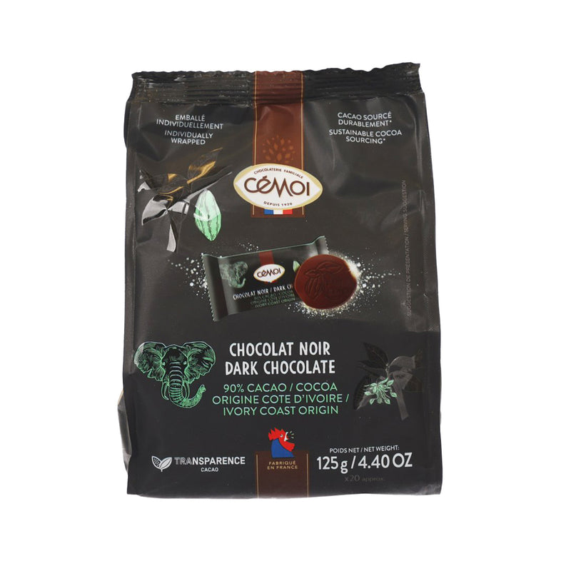 CEMOI Dark Chocolate 90% - Single Origin Ivory Coast  (125g)