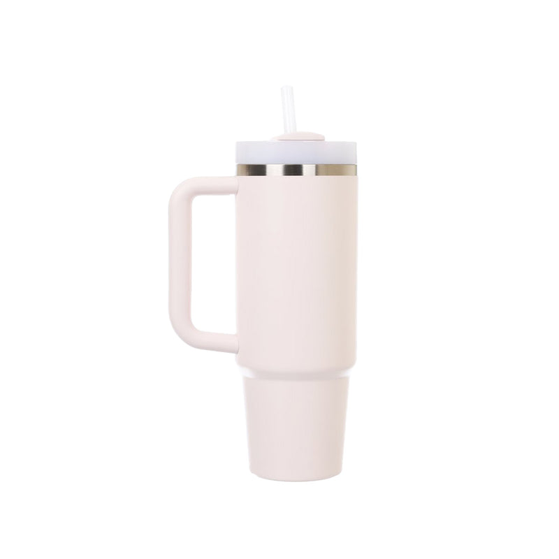 STANLEY 冒險系列真空保溫吸管隨手杯30oz - Rose Quartz2.0