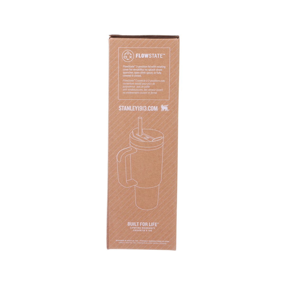 STANLEY 冒險系列真空保溫吸管隨手杯40oz - Rose Quartz2.0