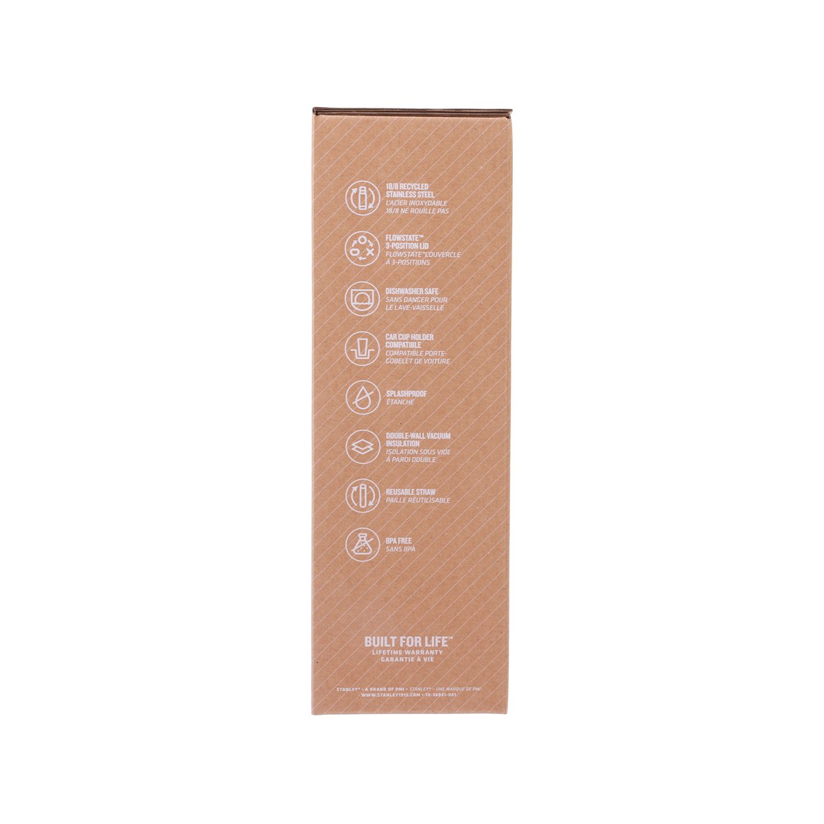 STANLEY 冒險系列真空保溫吸管隨手杯40oz - Rose Quartz2.0