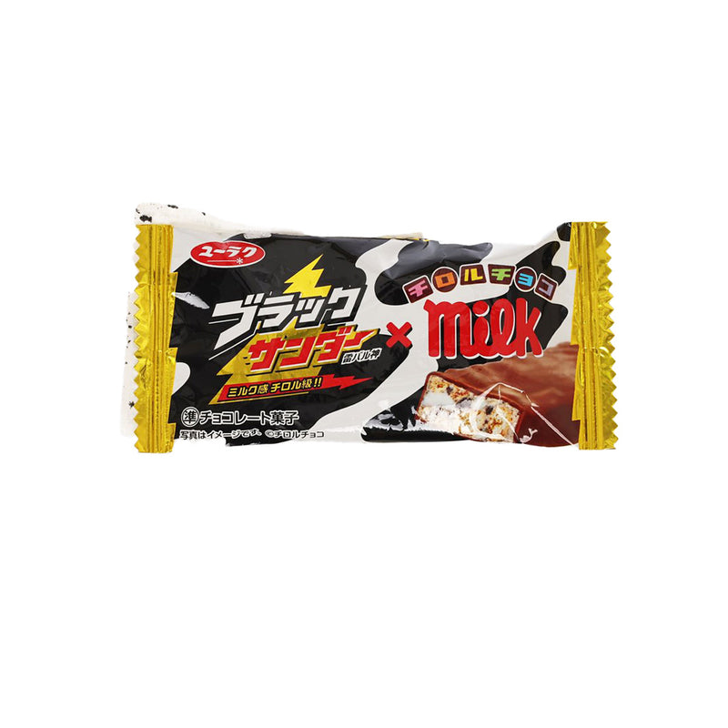 YURAKUSEIKA Black Thunder Chocolate - Tirol Choco Milk Flavor  (1pc)