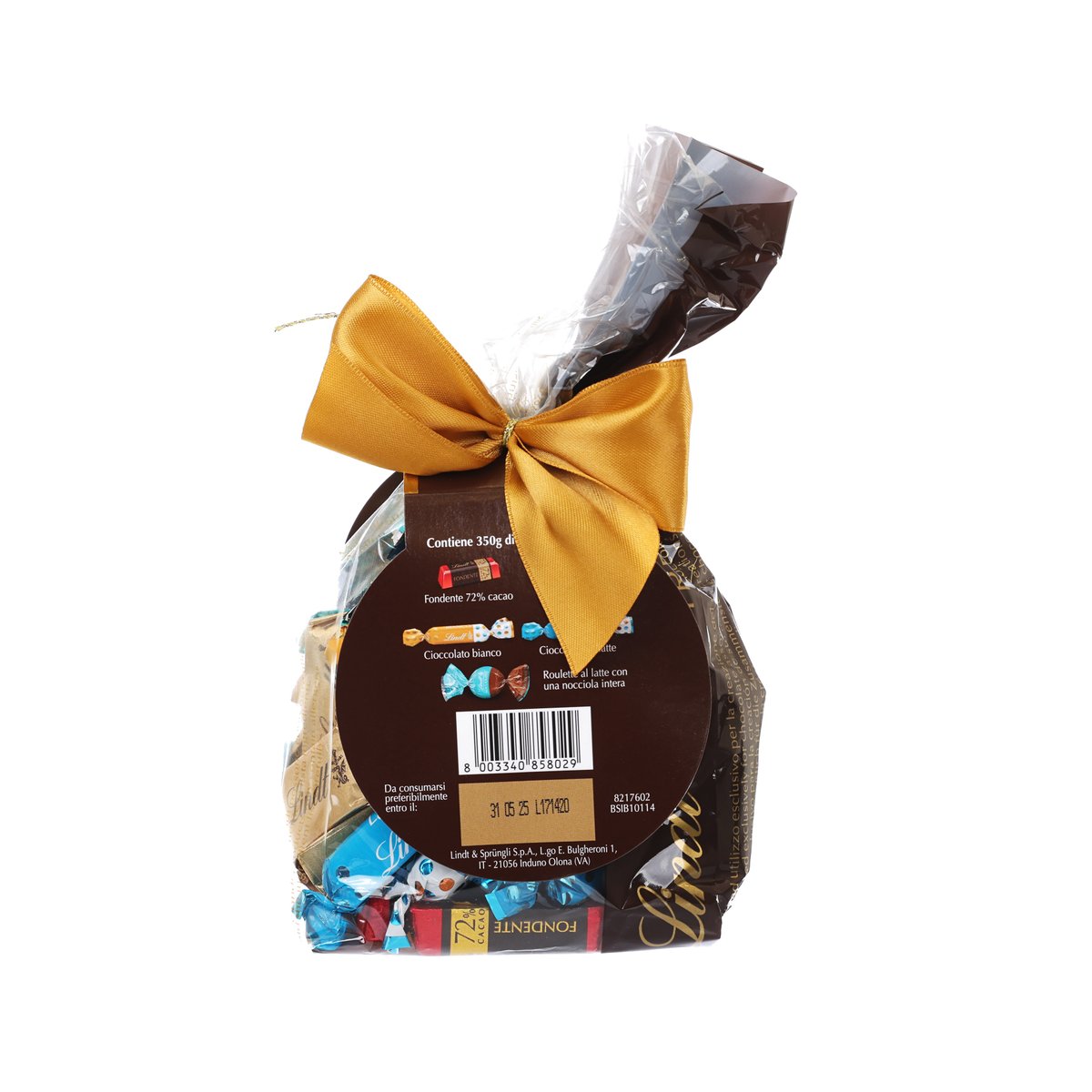 LINDT Assorted Chocolate Pralines in Bag  (350g)