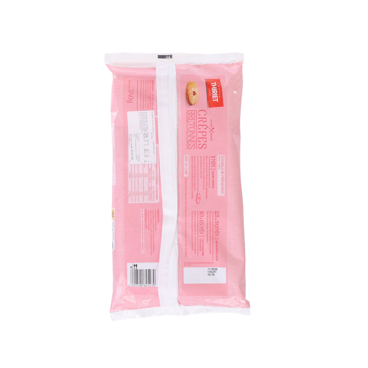 THIRIET 6 Breton Crepes  (240g)