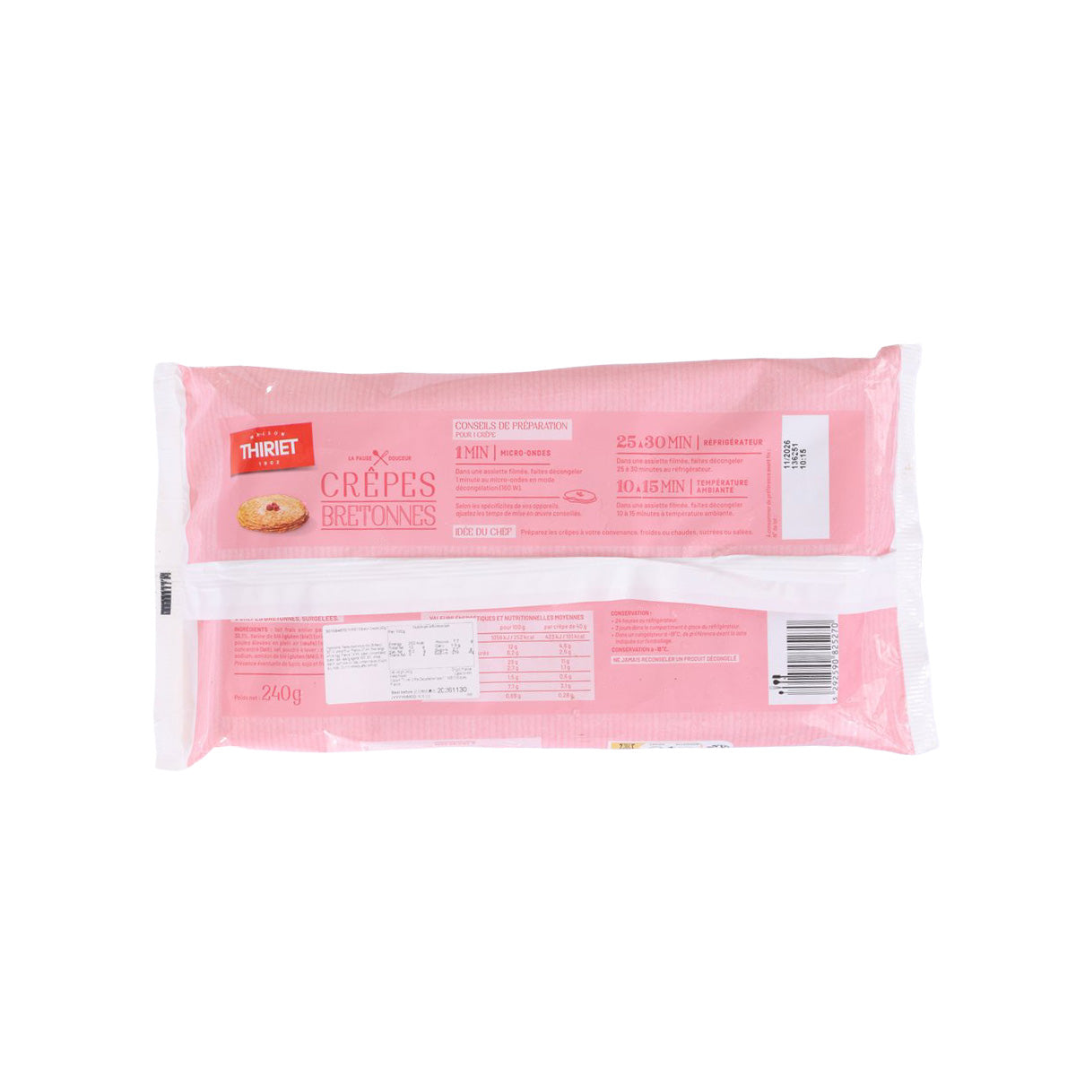 THIRIET 原味可麗餅 (240g)