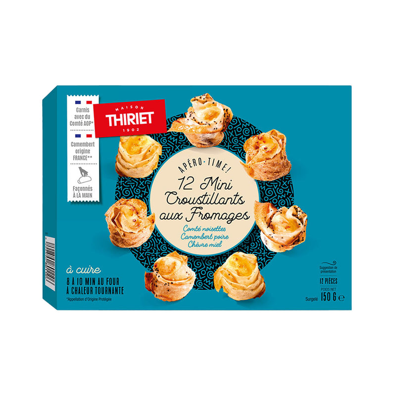 THIRIET 12 Crispy Cheese Appetisers  (150g)