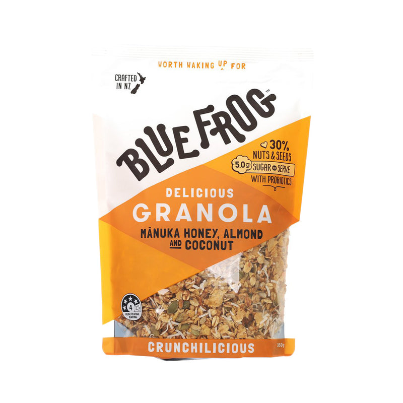 BLUEFROG Manuka Honey, Almond & Coconut Granola  (350g)