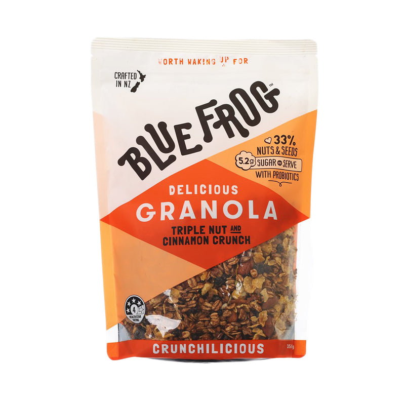 BLUEFROG Triple Nut & Cinnamon Crunch Granola  (350g)