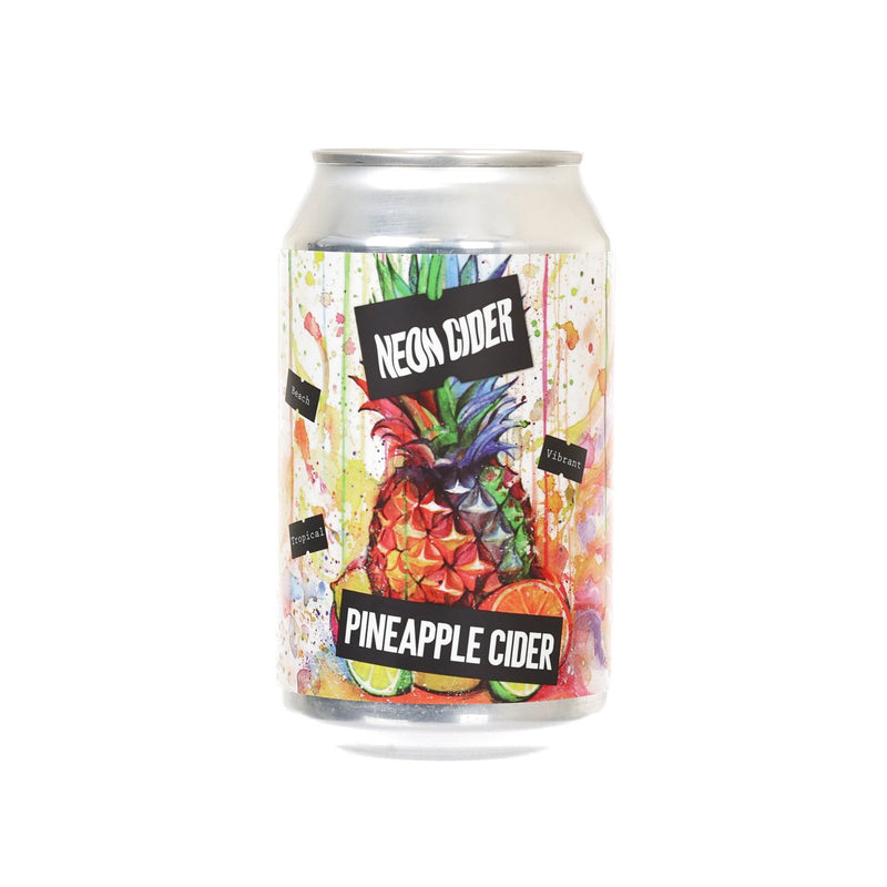 NEON CIDER Pineapple Cider (Alc. 4.8%) [Can]  (330mL)