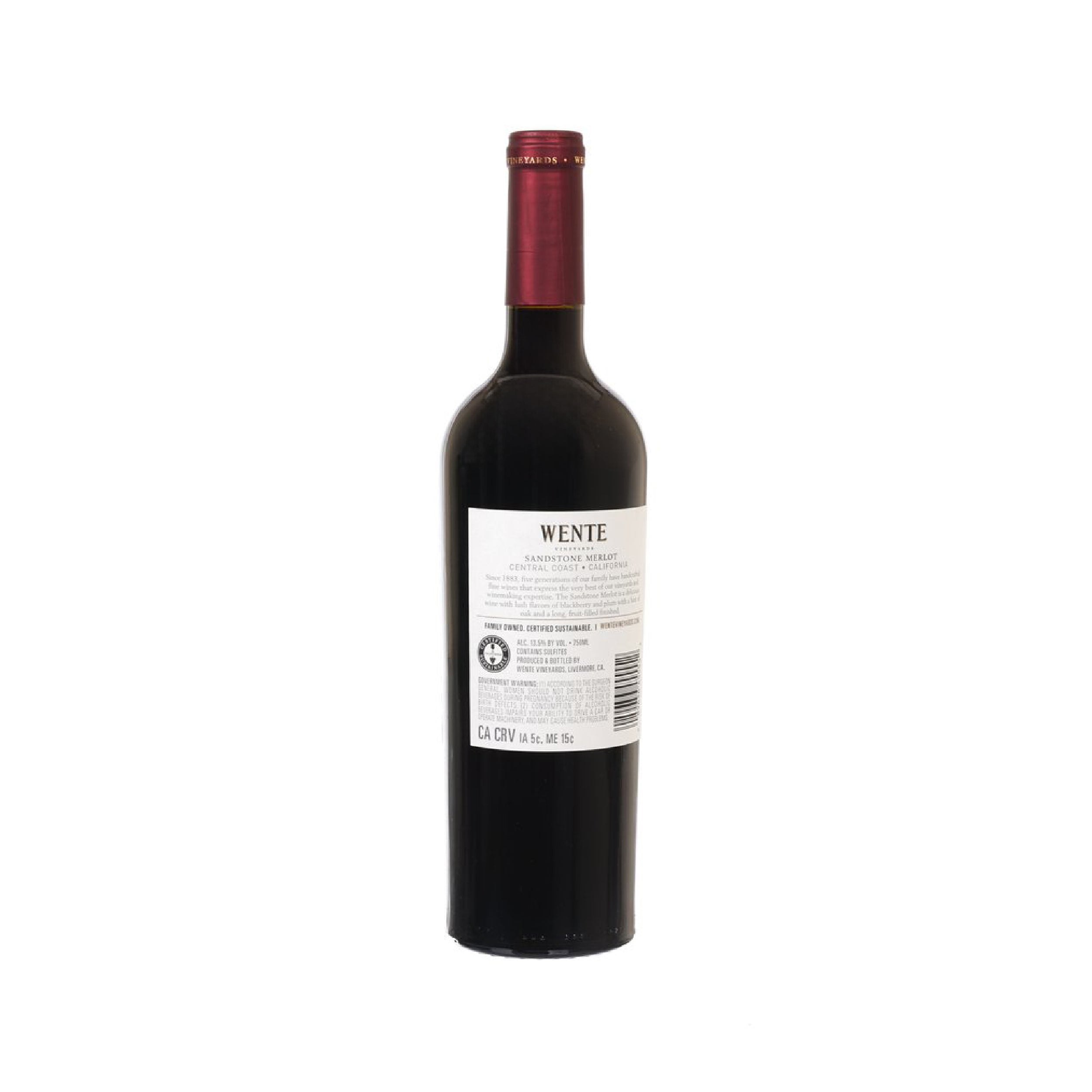 WENTE VINEYARDS Sandstone Merlot 2021 (750mL)
