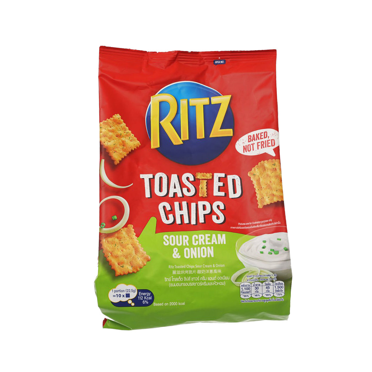 RITZ 烘烤脆片 - 酸奶洋葱風味  (229g)