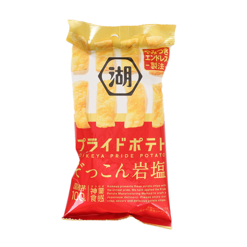 湖池屋 一口薯片 [岩鹽味]  (30g)