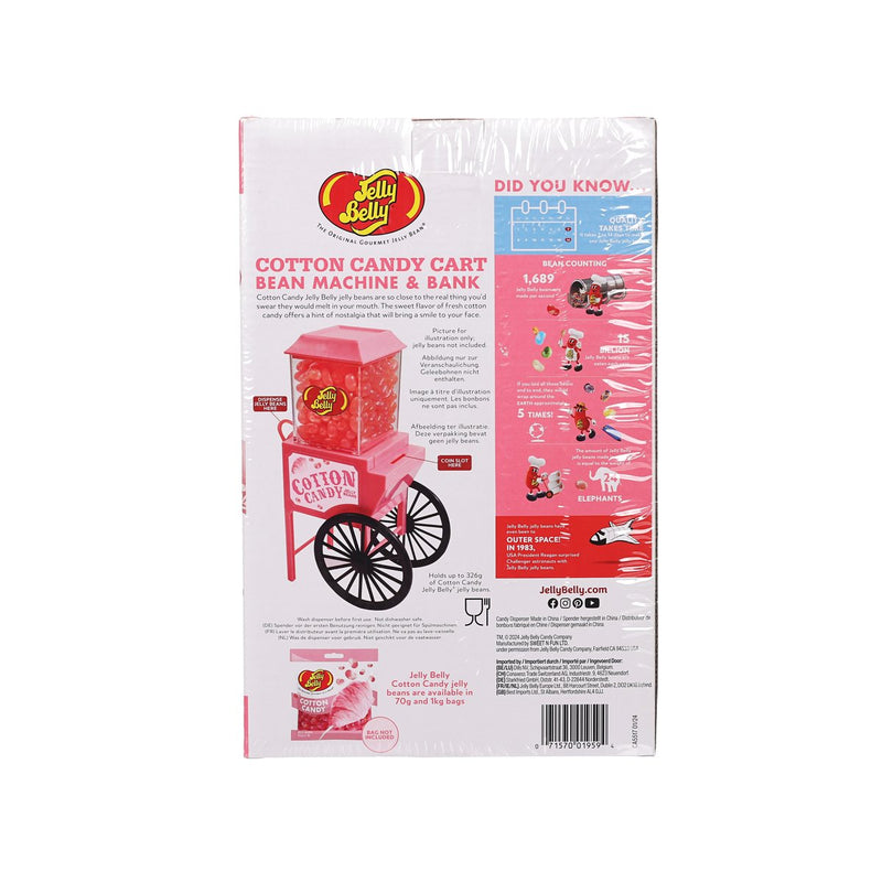 JELLY BELLY Cotton Candy Bean Machine & Bank (Jelly Beans Not Included)