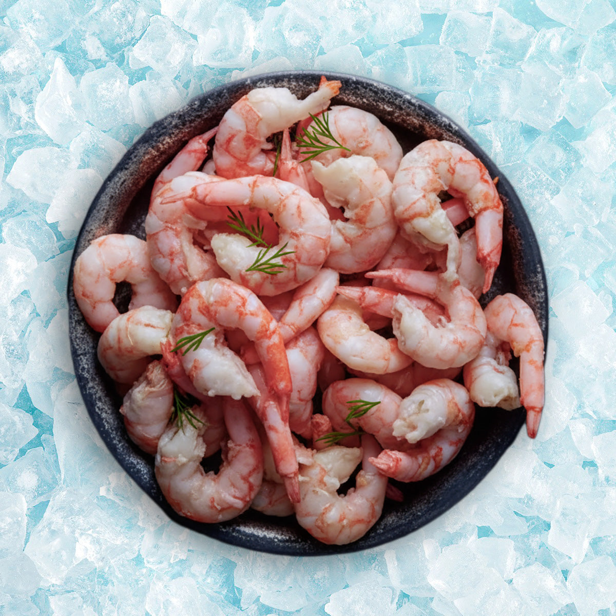 THIRIET Norwegian Frozen Cooked Wild Prawn (Peeled)  (200g)