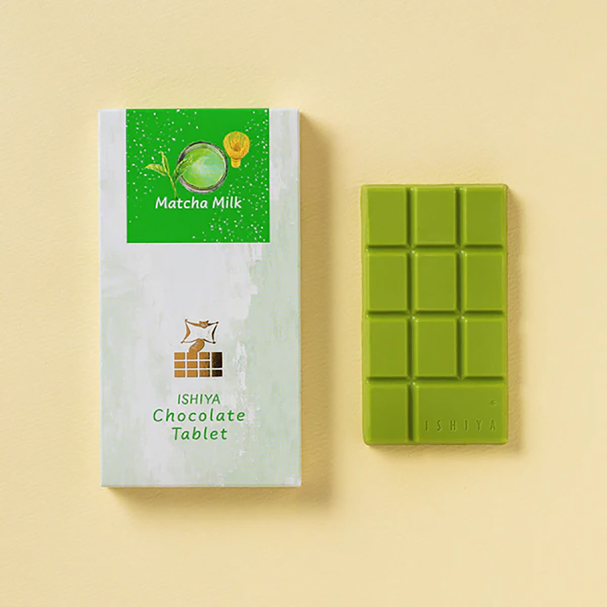 石屋製菓 抹茶牛奶味朱古力  (35g)