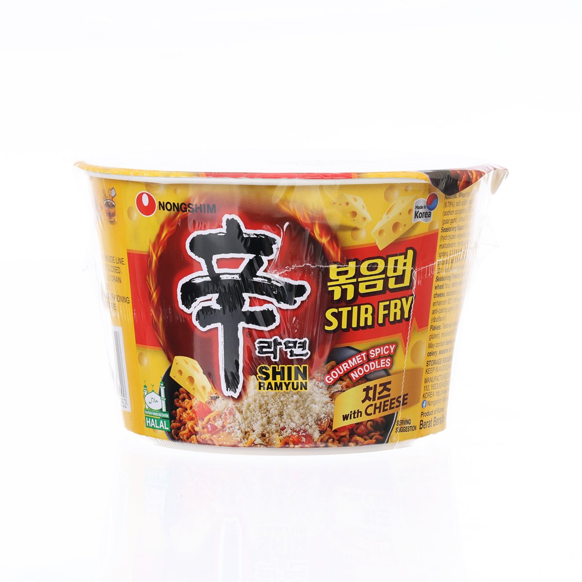 NONG SHIM Shin Stir Fry Cheese Bowl  (105g)