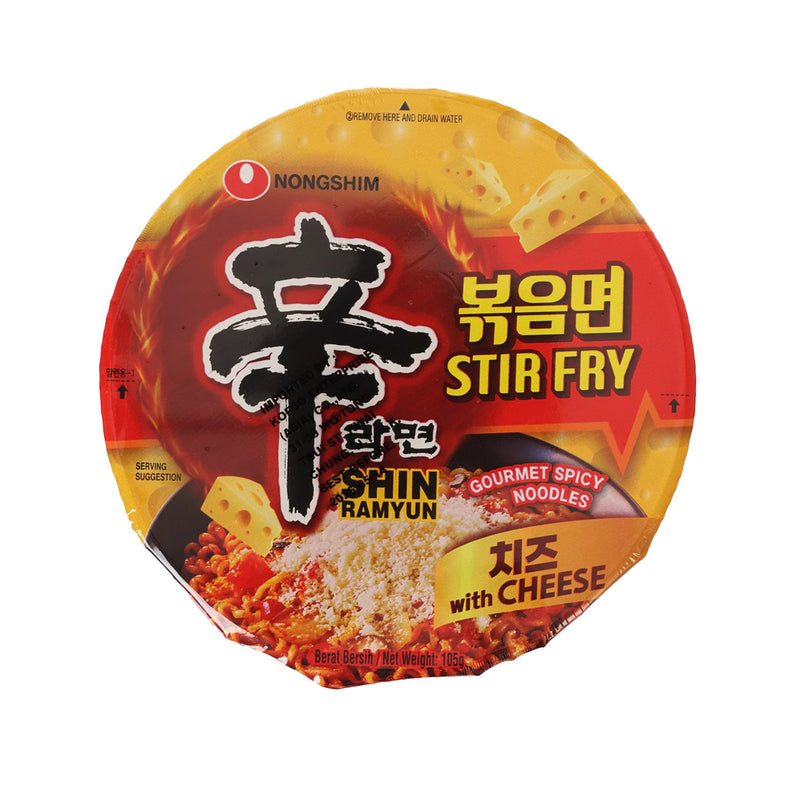 NONG SHIM Shin Stir Fry Cheese Bowl  (105g)