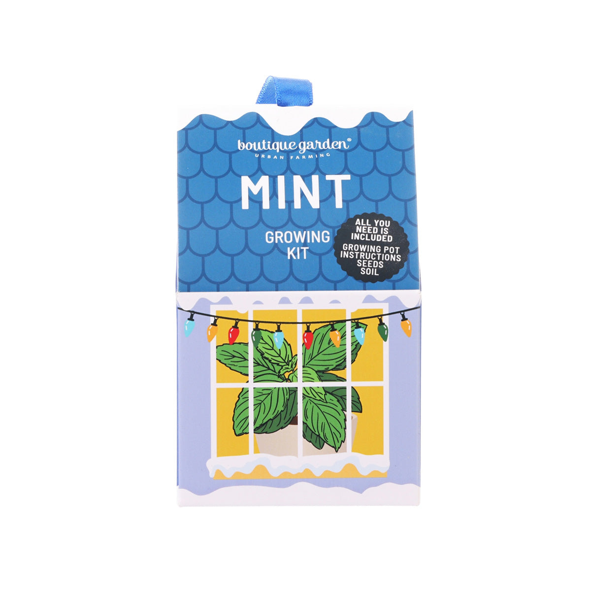 Christmas House Growing Kit - Mint  (1pc)