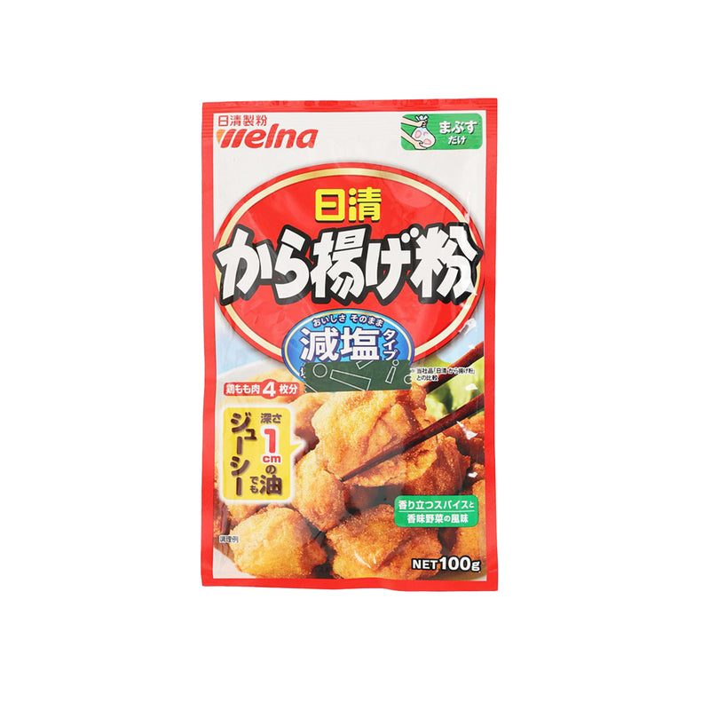 WELNA Karaage Japanese Style Deep Fried Chicken Flour - Less Salt  (100g)