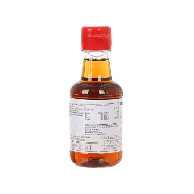 SHOTTSURUYA Akita Fish Sauce  (150mL)