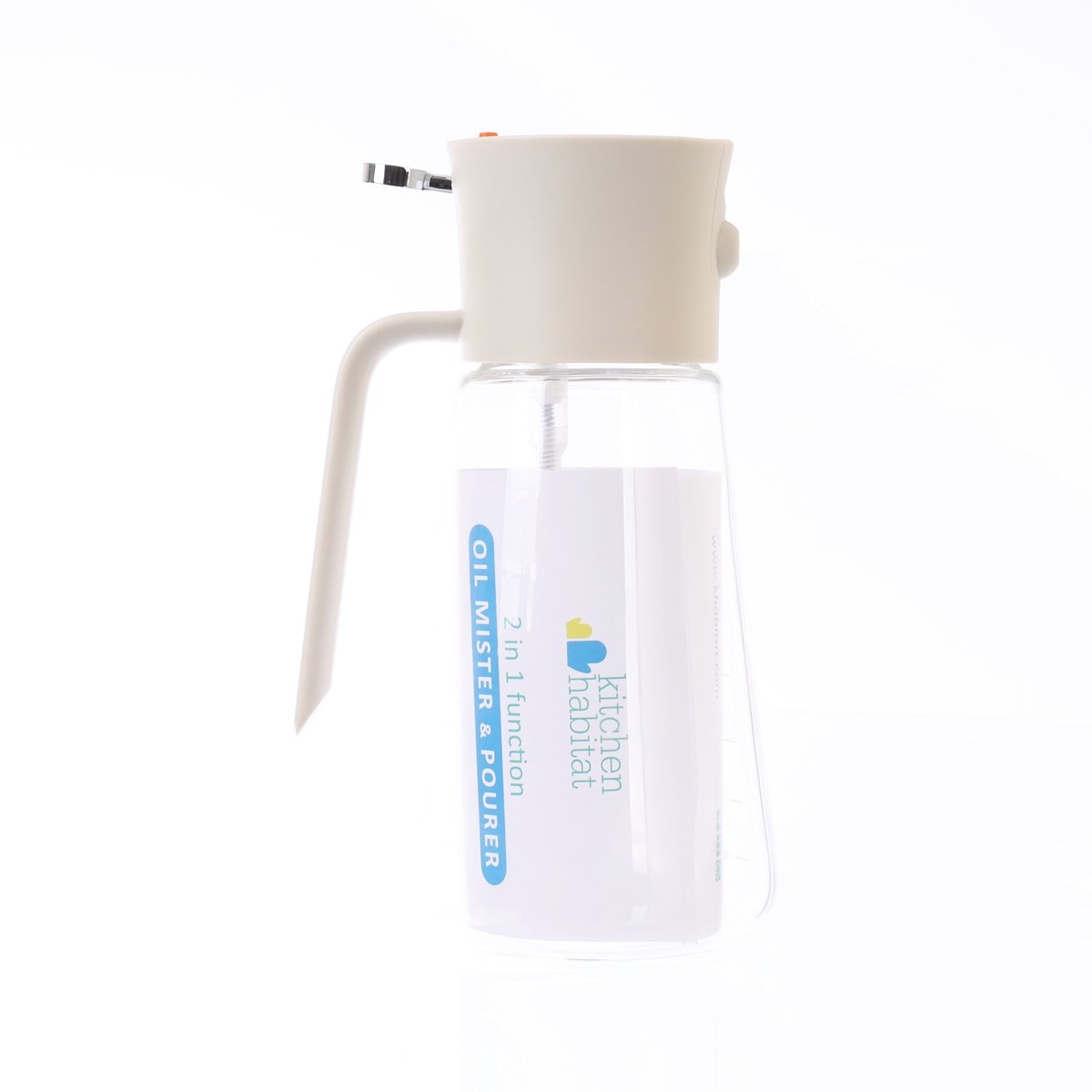 KITCHEN HABITAT Oil Pourer & Mister Glass Bottle 700mL