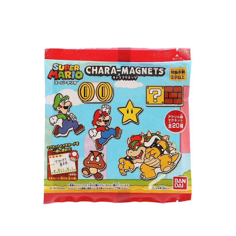 BANDAI Super Mario Character Magnet With Gum  (1pc)