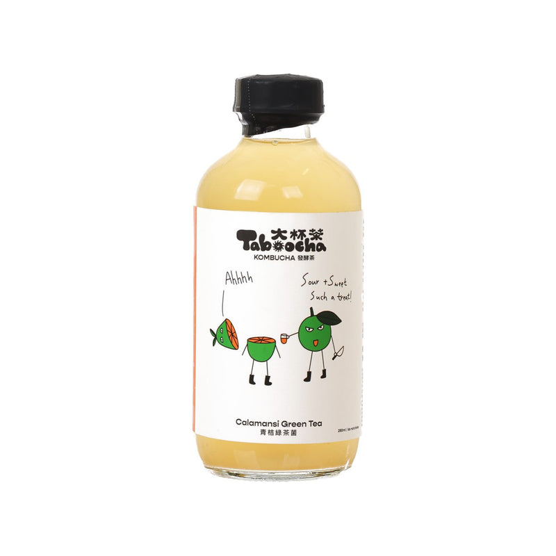 大杯茶 青桔綠茶菌  (250mL)