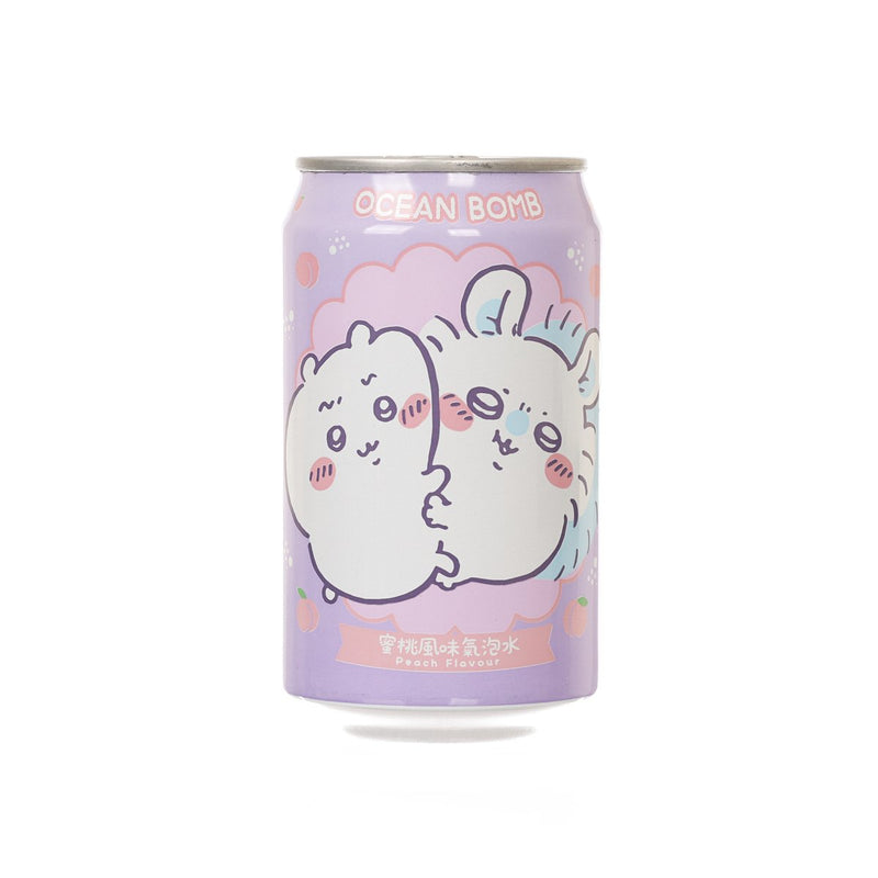 YHB OCEAN BOMB Peach Flavour Sparkling Water - Chiikawa [Can]  (330mL)