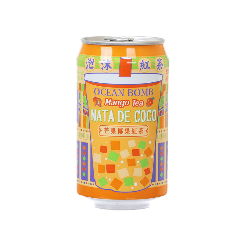 YHB OCEAN BOMB 芒果椰果紅茶飲料 [罐裝]  (315mL)