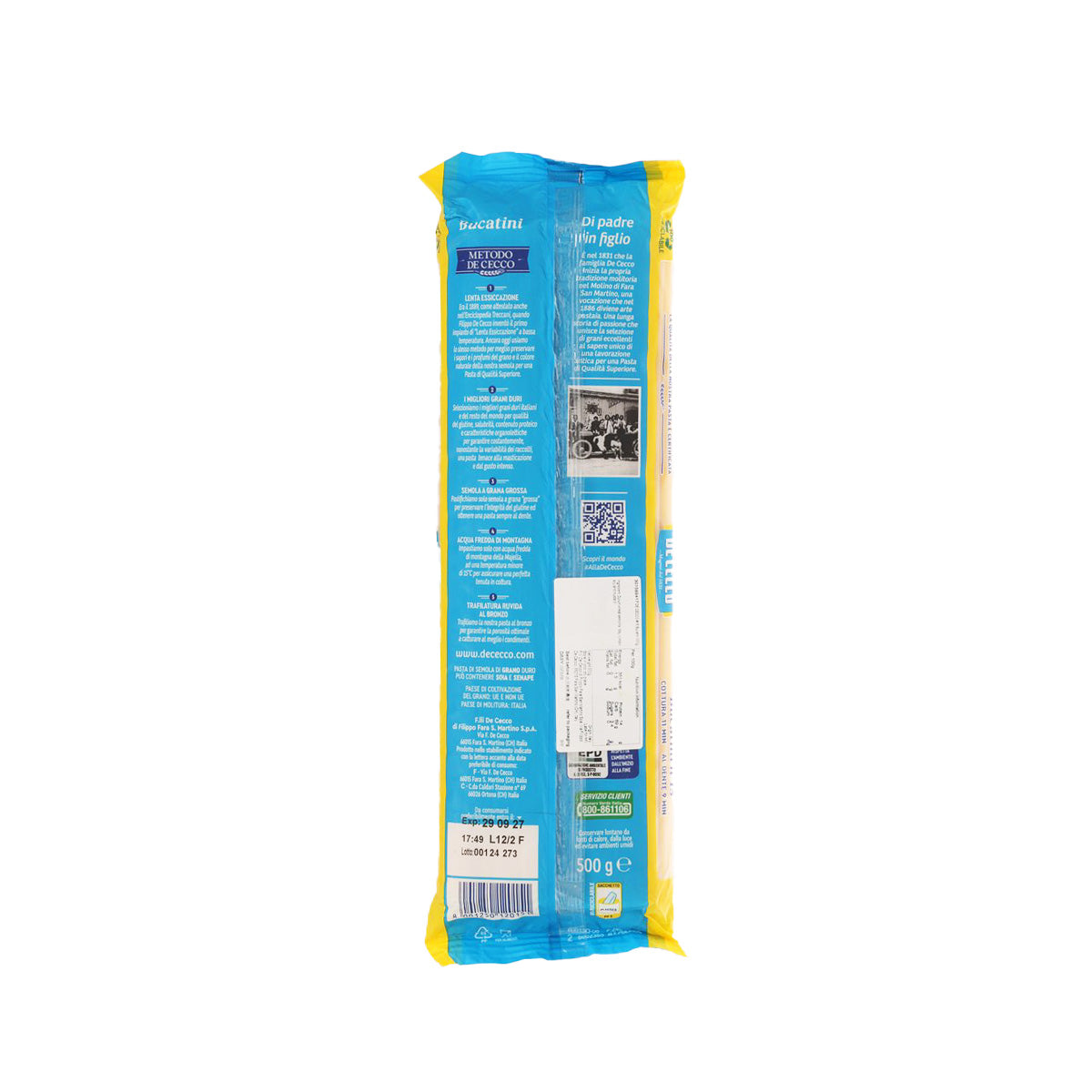 DE CECCO #15 Bucatini  (500g)