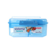 SISTEMA Bento Cube with Yogurt Pot 1.25L - Col Mix
