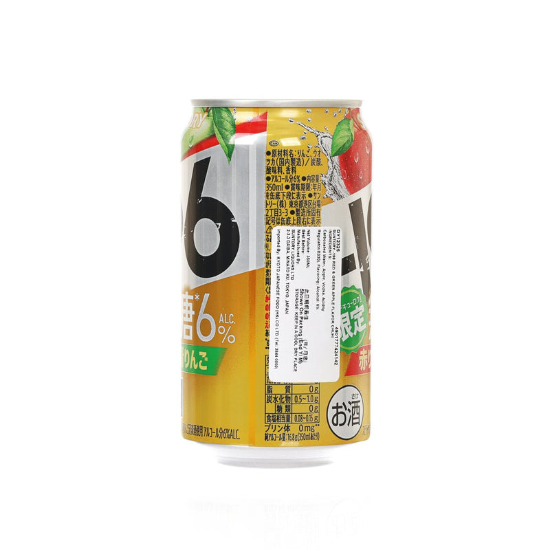 SUNTORY -196 Red & Green Apple Flavor Chu-Hi (Alc. 6%) [Can]  (350mL)