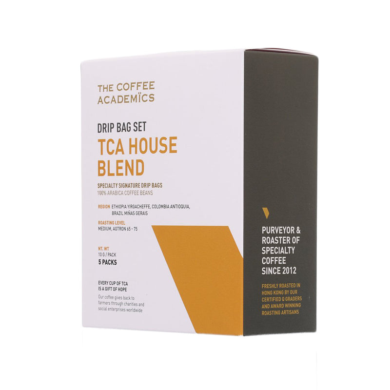 THE COFFEE ACADEMICS Drip Bag Set Tca House Blend Coffee  (5 x 10g)