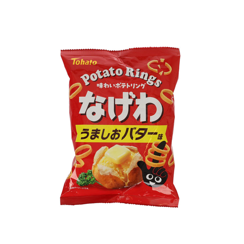 TOHATO Nagewa Potato Ring Snack - Salt Butter  (57g)